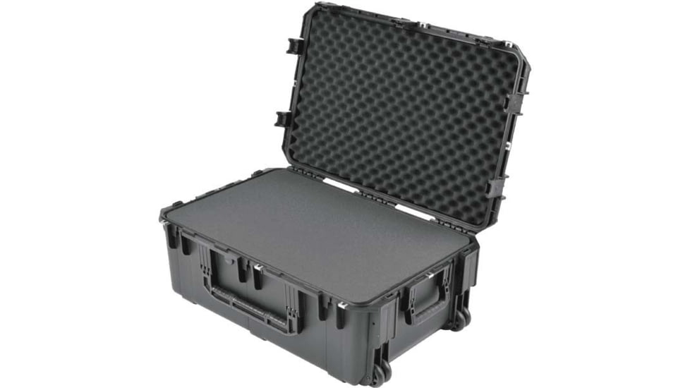 SKB Cases Seres Injecton Molded Ml-Standard Waterproof - Case 30inx19inx12in W/Wheels, Cubed Foam, 3I-3019-12BC