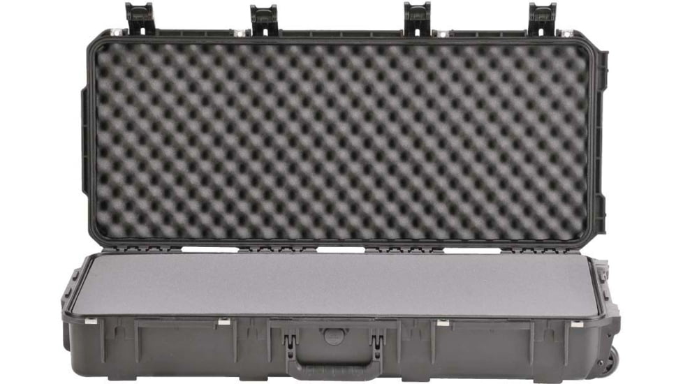 SKB Cases Seres Injecton Molded Ml-Standard Waterproof - Case 36inx14inx6in W/Wheels, Layered Foam, 3I-3614-6B-L
