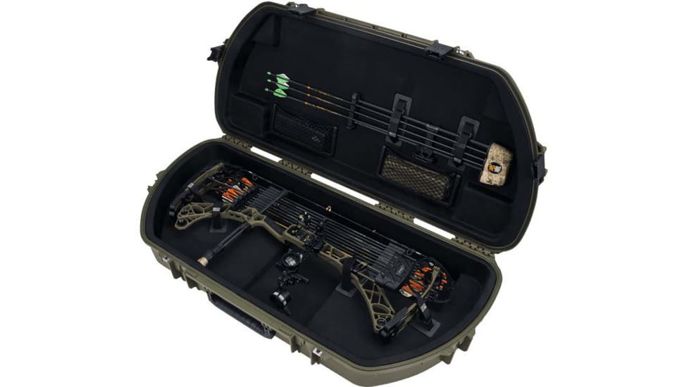 SKB Cases Seres Shaped Bow Case, OD Green, 3i-4318-PL-M