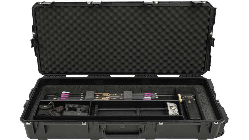 SKB Cases Seres Ultmate Sngle Double Bow Case, Small, Black, 3i-4217-USD