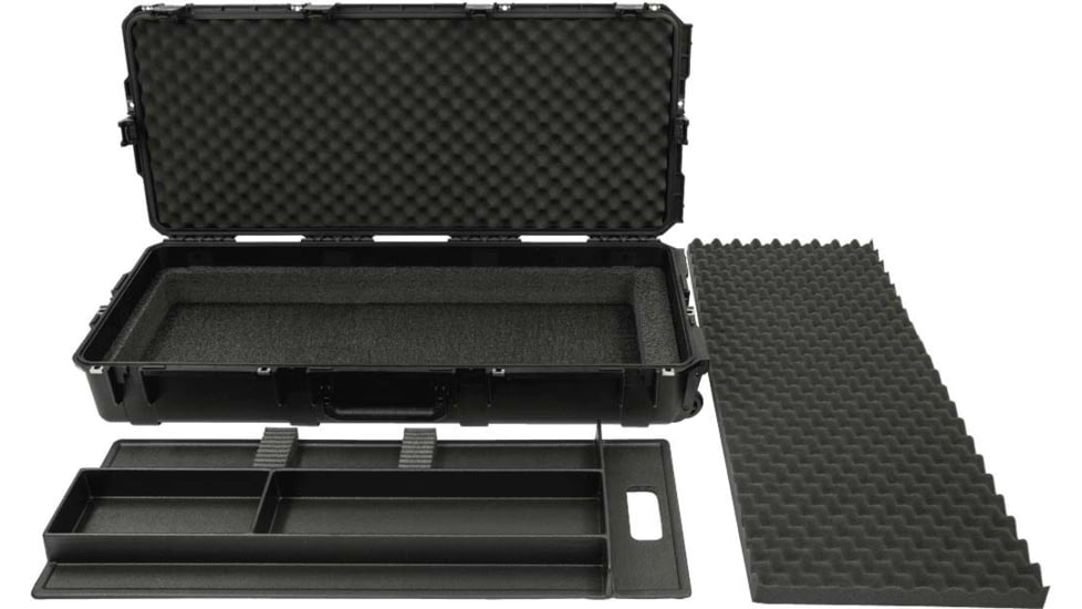 SKB Cases Seres Ultmate Sngle Double Bow Case, Small, Black, 3i-4217-USD
