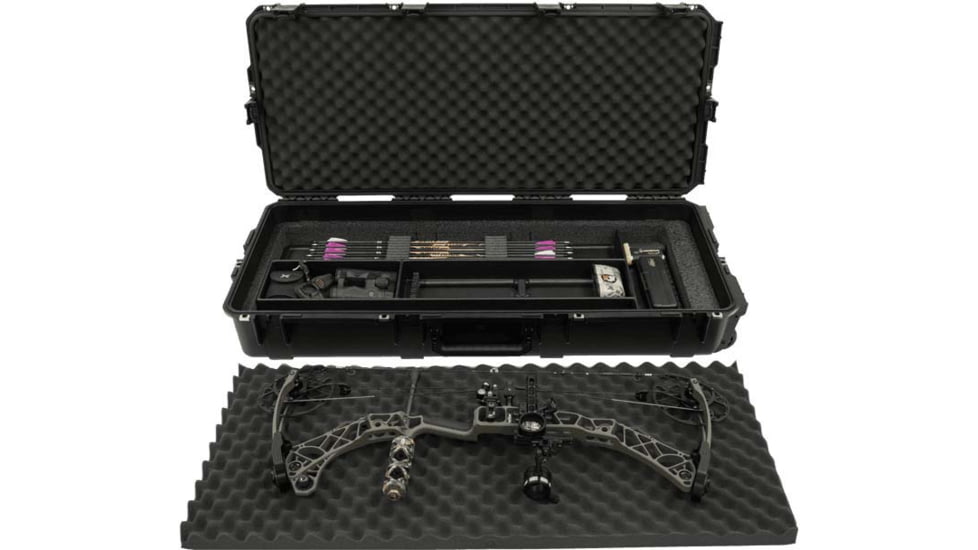 SKB Cases Seres Ultmate Sngle Double Bow Case, Small, Black, 3i-4217-USD