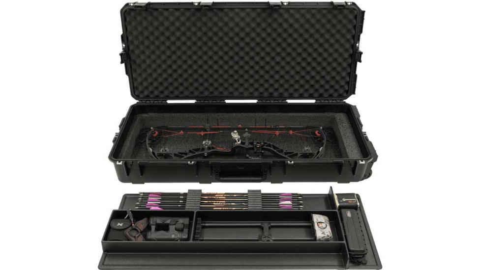 SKB Cases Seres Ultmate Sngle Double Bow Case, Small, Black, 3i-4217-USD