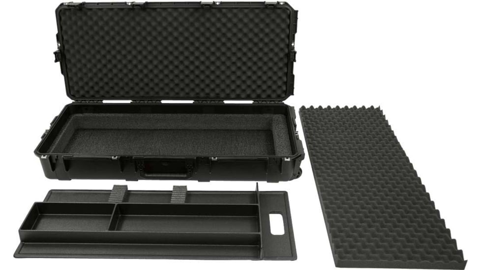 SKB Cases Seres Ultmate Sngle Double Bow Case, Small, Black, 3i-4217-USD