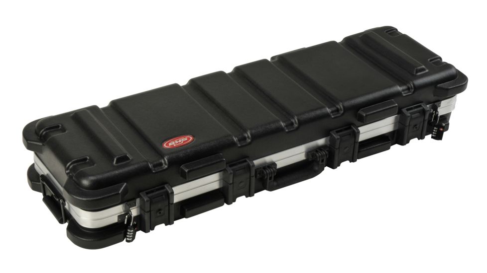SKB Cases Short 40in Double Rifle Case, Black w/Wheels, Stackable - 2SKB-4009