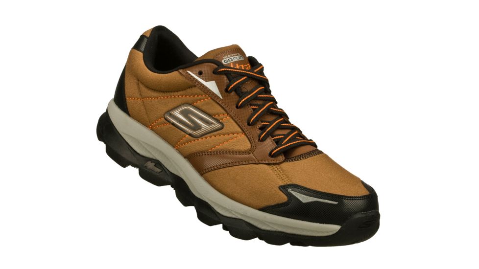 Skechers GOrun Ultra LT Trail Running Shoe - Men's-Brown/Black-Medium-13 US