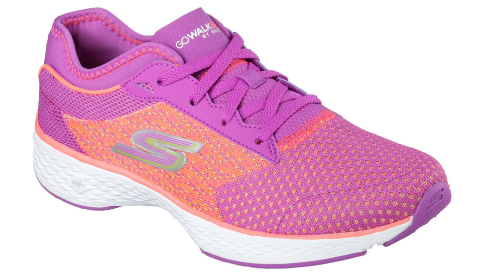 Skechers GoWalk Sport Casual Shoe - Women's-Purple/Pink-Medium-9.5