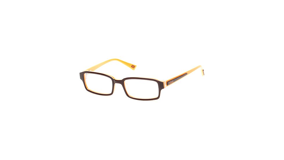 Skechers SE1117 Eyeglass Frames - Shiny Dark Brown Frame Color