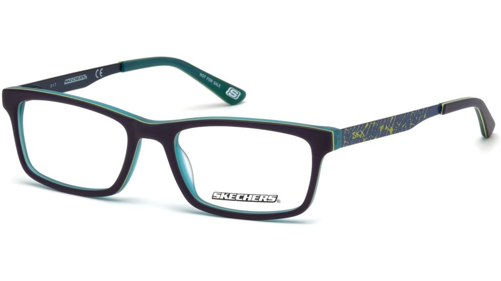 Skechers SE1150 Eyeglass Frames - Matte Blue Frame Color
