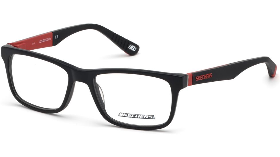 Skechers SE1158 Eyeglass Frames - Matte Black Frame Color