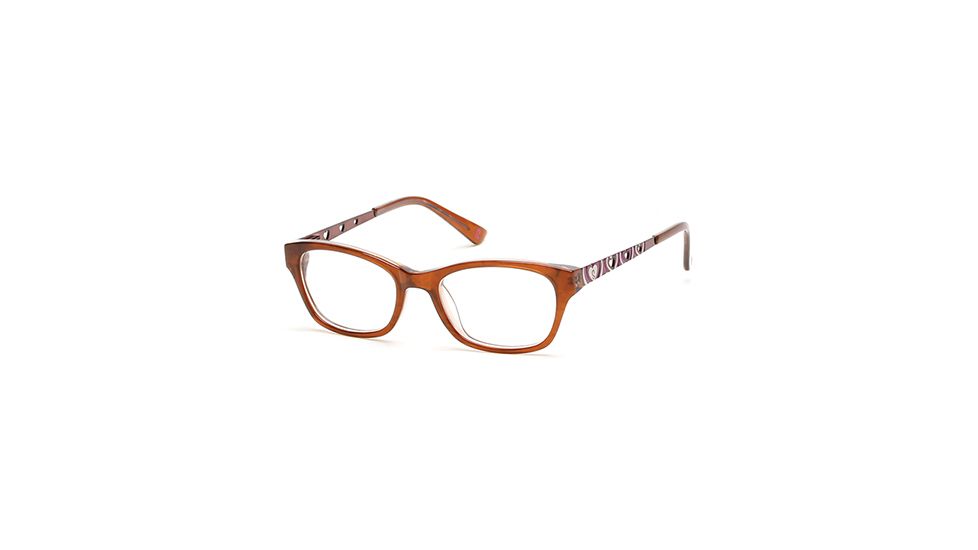 Skechers SE1601 Eyeglass Frames - Shiny Dark Brown Frame Color