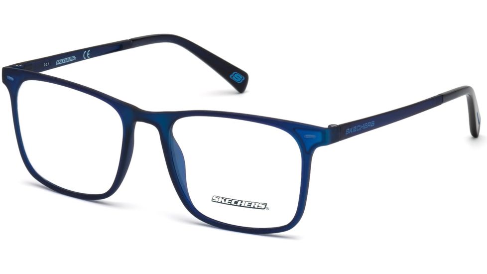 Skechers SE3216 Eyeglass Frames - Matte Blue Frame Color, Matte Blue Lens Color