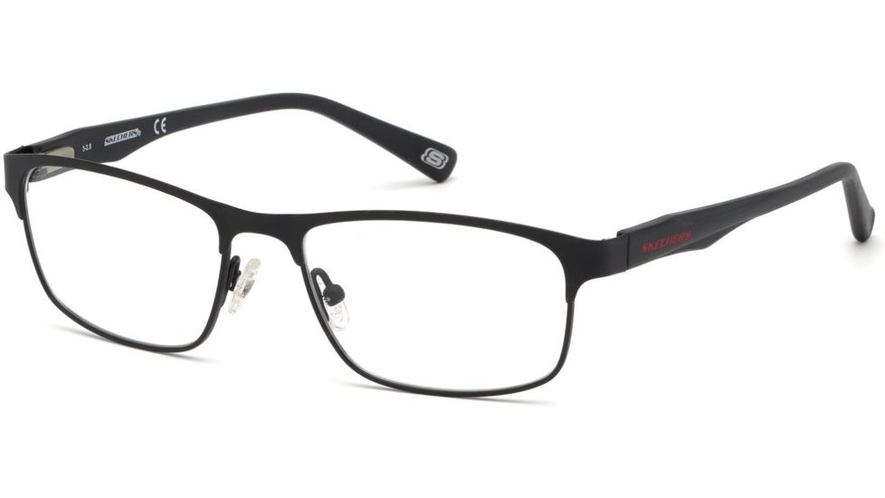 Skechers SE3230 Eyeglass Frames - Matte Black Frame Color