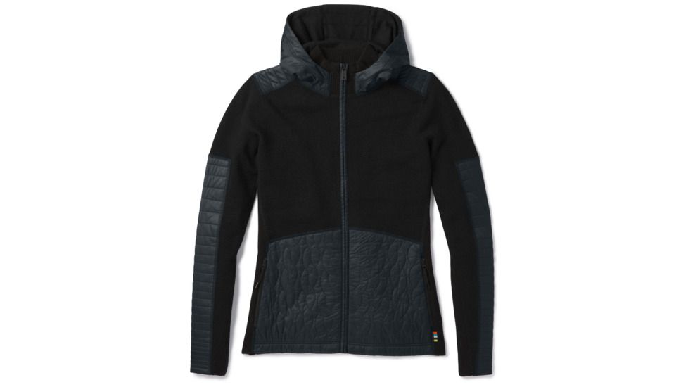 Smartwool Ski Ninja Full Zip Sweater-Women's, Black, Medium, SW000340001-M