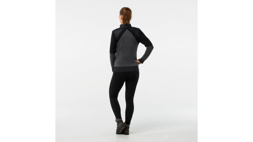 Smartwool Ski Ninja Pullover Sweater-Women's, Black, Extra Small, SW000318001-XS