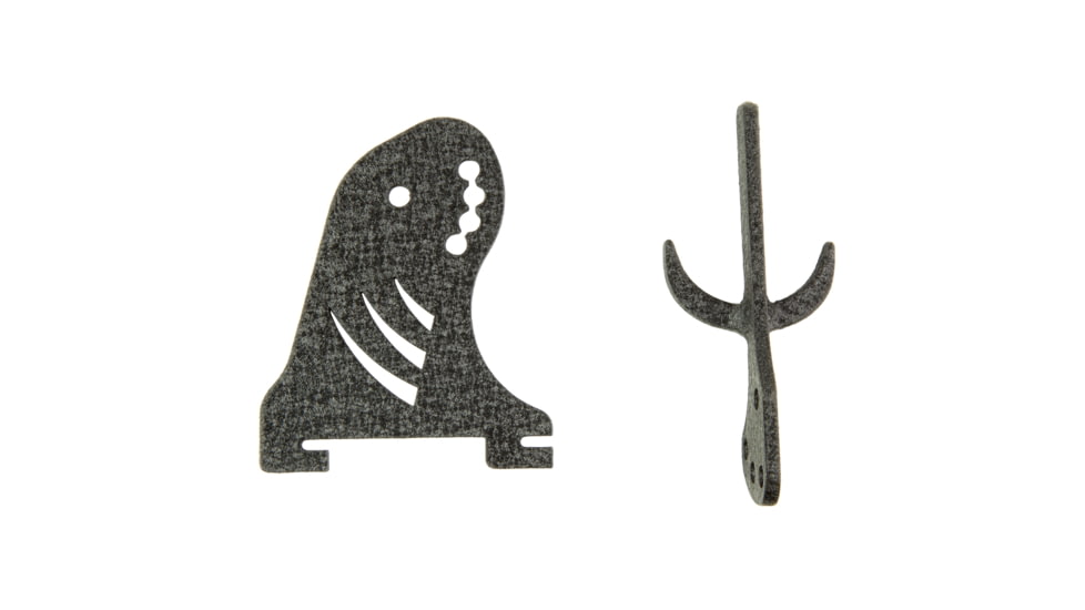 Skull Hooker Arm and Prong for Trophy Tree, Black, Trophy Tree Not Included, SKH-TTAP-ASSY-BLK