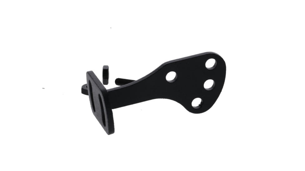 Skull Hooker Bone Bracket Skull Plate Adapter, Black, SKH-BB-ADPT-BLK