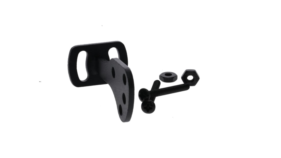 Skull Hooker Bone Bracket Skull Plate Adapter, Black, SKH-BB-ADPT-BLK