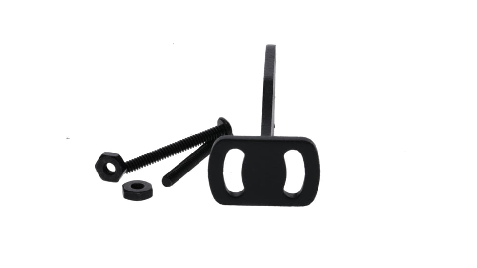 Skull Hooker Bone Bracket Skull Plate Adapter, Black, SKH-BB-ADPT-BLK