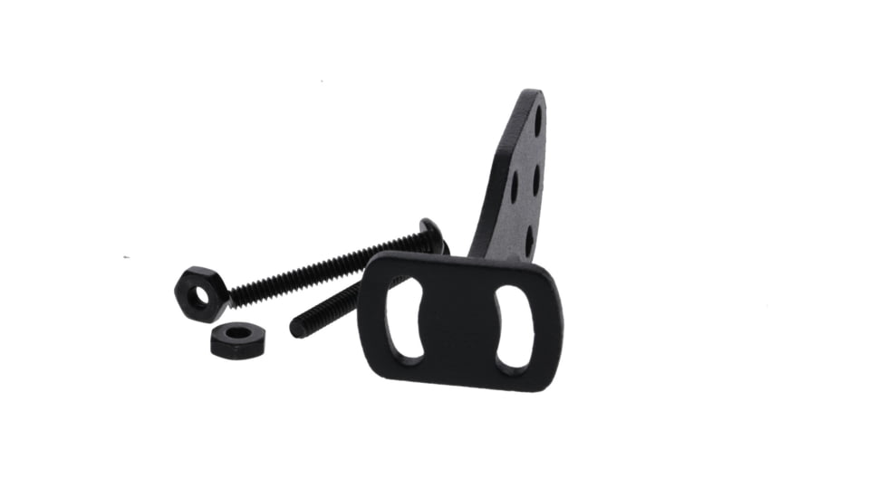 Skull Hooker Bone Bracket Skull Plate Adapter, Black, SKH-BB-ADPT-BLK