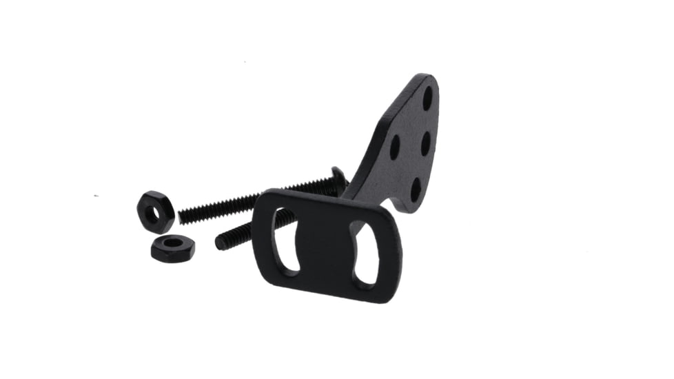 Skull Hooker Bone Bracket Skull Plate Adapter, Black, SKH-BB-ADPT-BLK