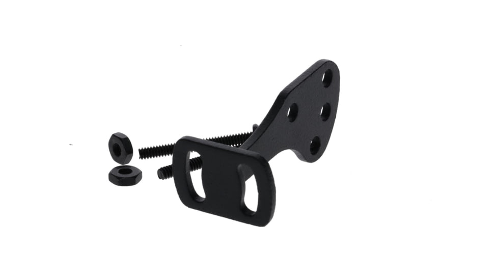 Skull Hooker Bone Bracket Skull Plate Adapter, Black, SKH-BB-ADPT-BLK