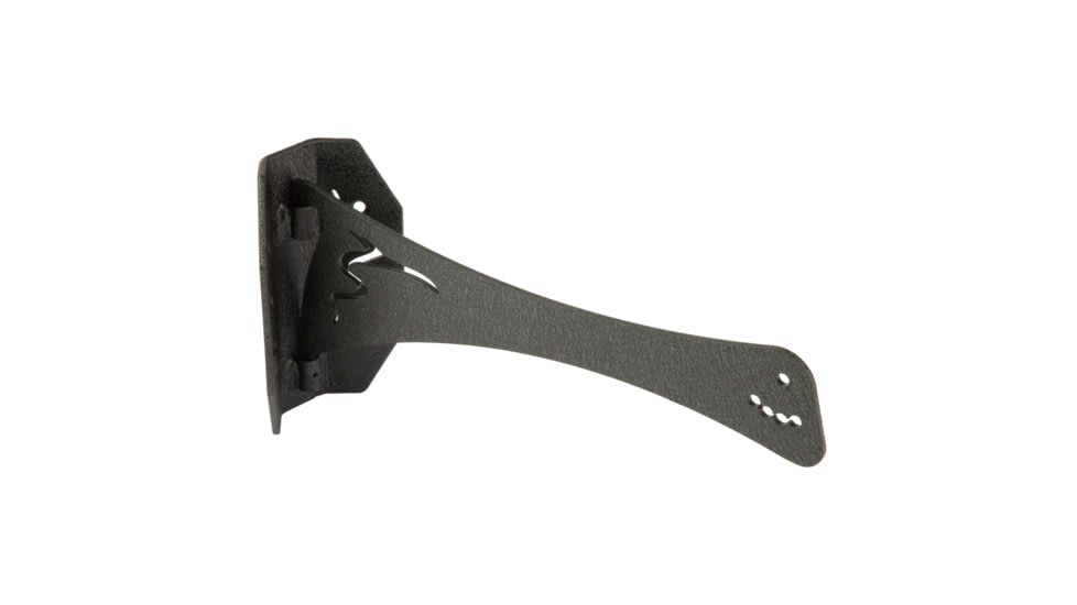 Skull Hooker Euro Mount Corner Hooker, Powder Coat Finish, Black, SKH-EMCH-BLK