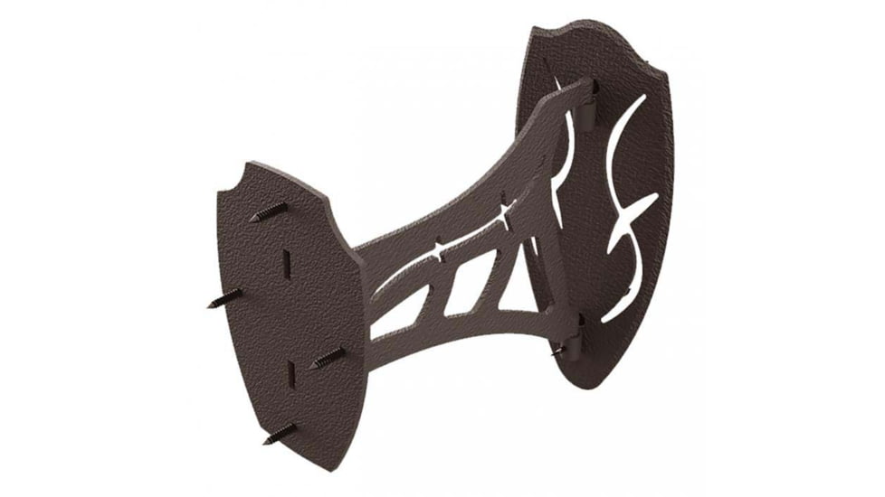 Skull Hooker Single Shoulder Mount, Brown, SKH-SSM-BRN