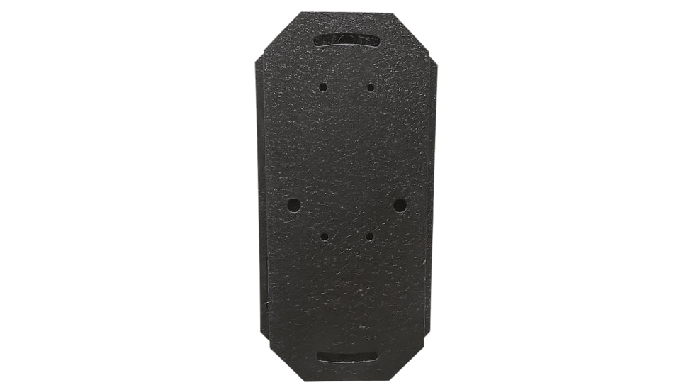 Skull Hooker Shoulder Flush Mount, Large, Black, SKH-SFML-BLK