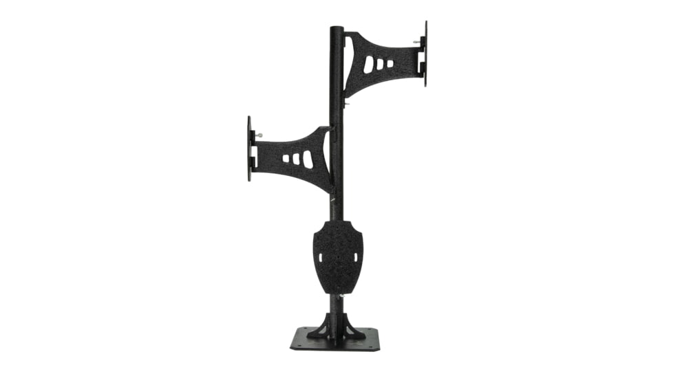 Skull Hooker Trophy Tree Shoulder Pedestal Mount, Black, SKH-STTSM-BLK