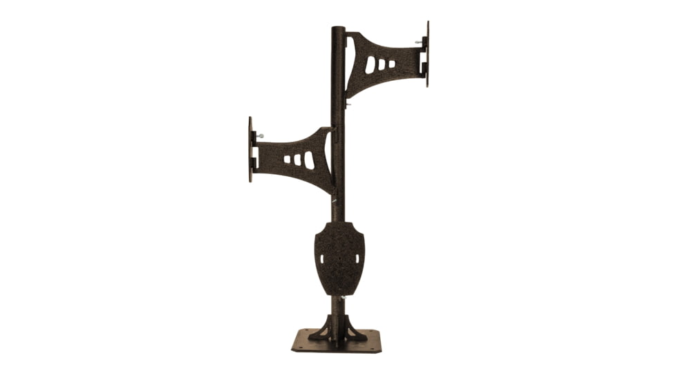 Skull Hooker Trophy Tree Shoulder Pedestal Mount, Brown, SKH-STTSM-BRN
