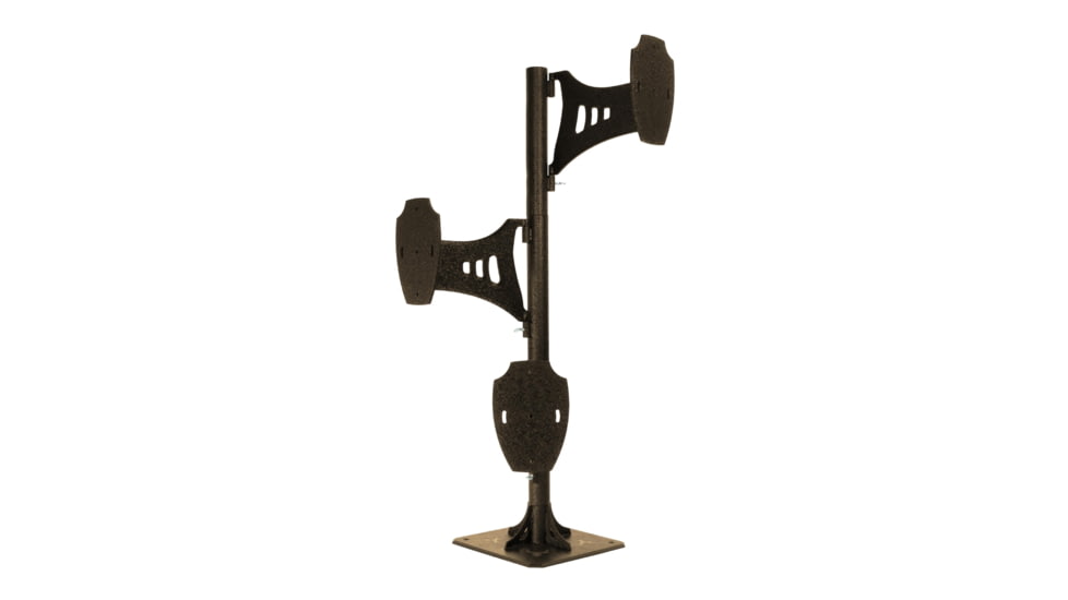 Skull Hooker Trophy Tree Shoulder Pedestal Mount, Brown, SKH-STTSM-BRN