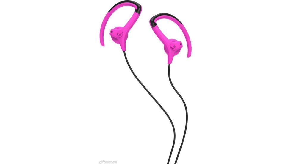 Skullcandy Skullcandy Chops Earbuds w/o Mic, Hot Pink/Gray/Gray, S4CHGZ-313
