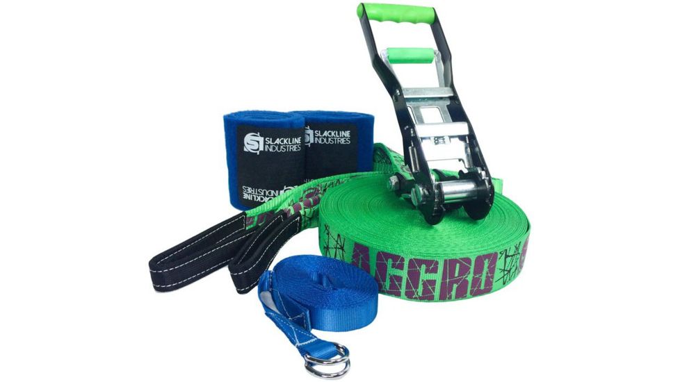 Slackline Industries Aggro Line Slackline-100 ft