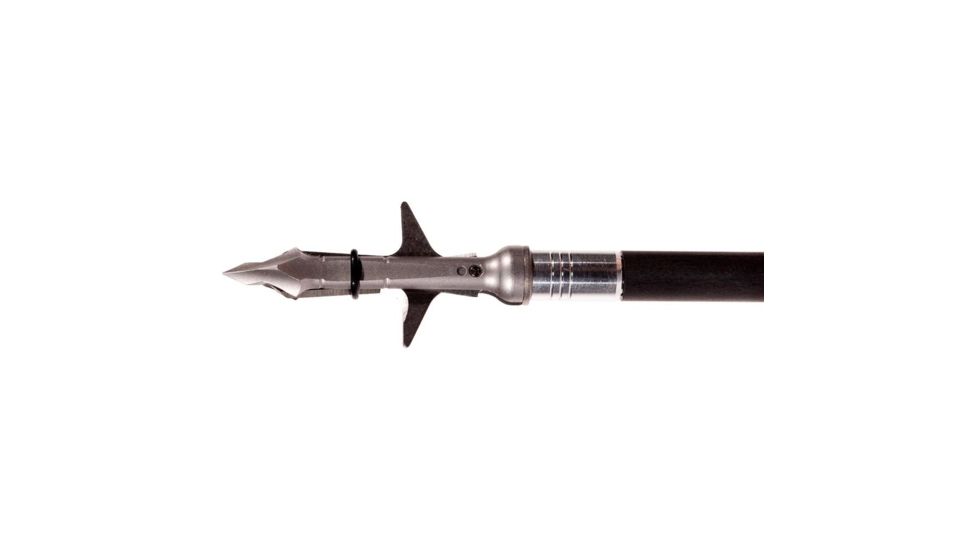 Slick Trick Raptor Trick Stainless Steel Broadhead 100 grain, Silver, Pack of 3, 17STRPTR100
