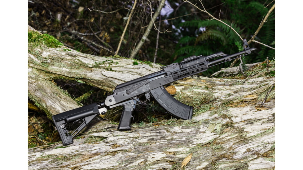 Slide Fire Solutions SSAK-47 Hybrid AKM Bump Fire Stock for AK-47s, Ambi, Black 10-1000-AKM