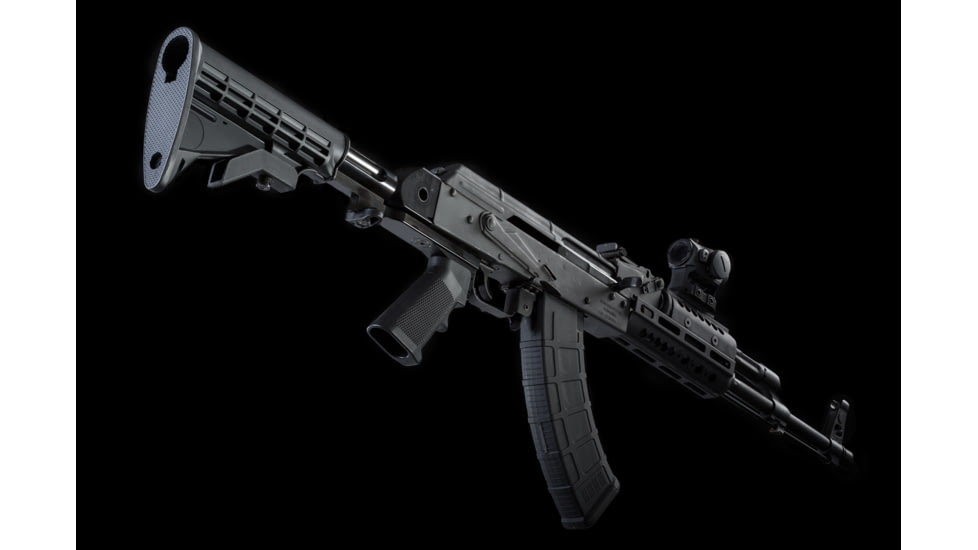 Slide Fire Solutions SSAK-47 Hybrid AKM Bump Fire Stock for AK-47s, Ambi, Black 10-1000-AKM