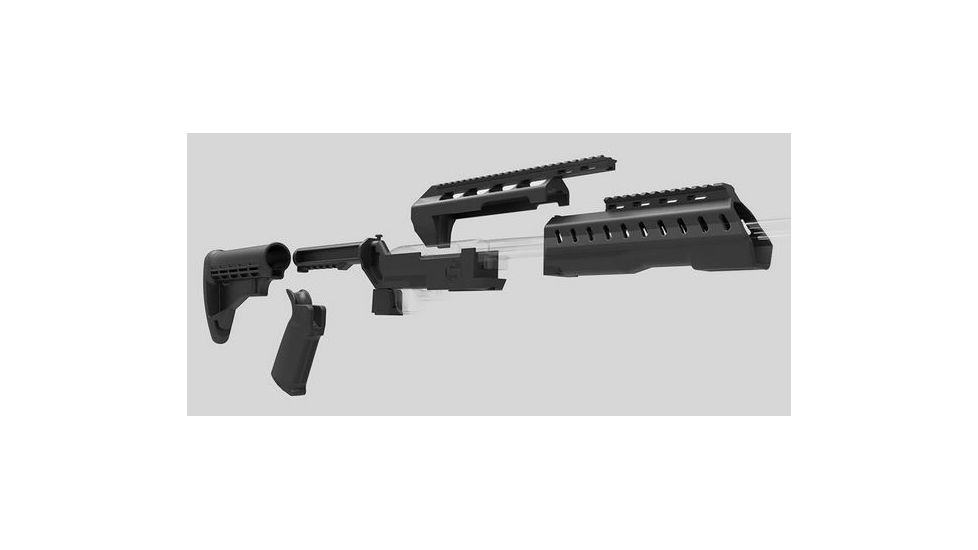 Slide Fire Solutions Tactical Ruger Tac -22 Full Chassis,Black 10-0600-00