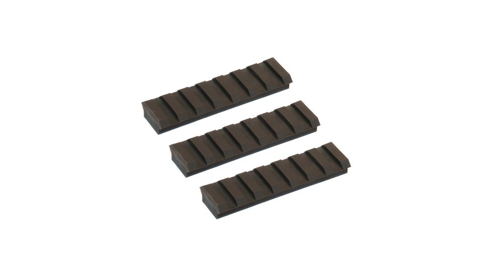 Slide Fire Solutions Rail Pack Includes Three 7 Slot Rail Sections 2.94 Inches OD Green