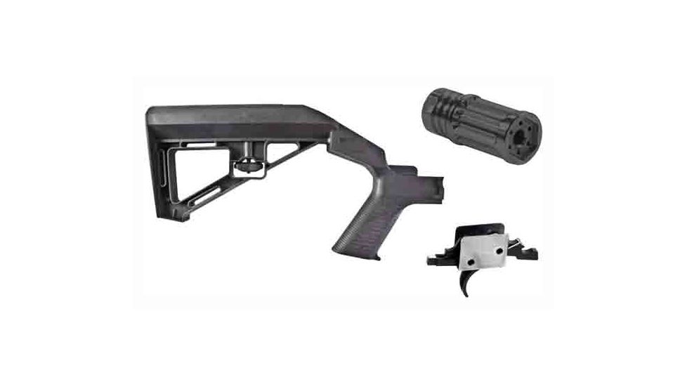 Slide Fire Solutions SFS M&amp;P15-22 Bump Fire Stock Assembly Kit for M&amp;P 15/22, Left Hand, Black 30-0101