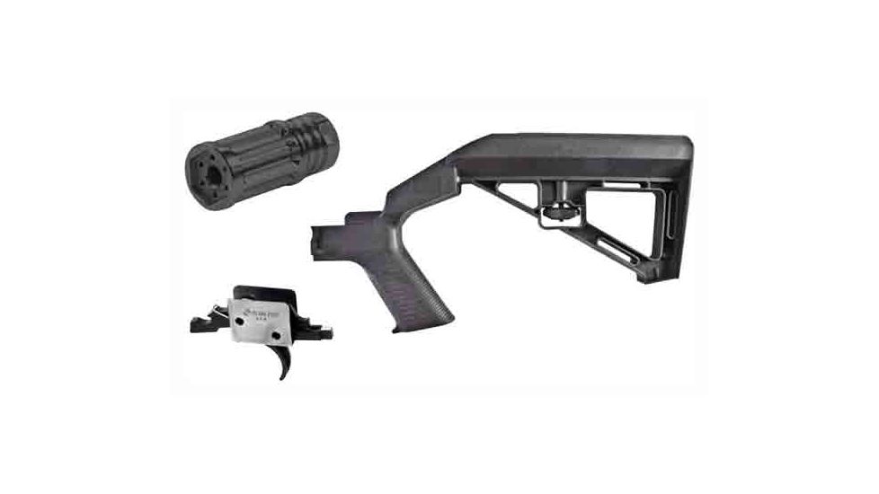 Slide Fire Solutions SFS M&amp;P15-22 Bump Fire Stock Assembly Kit for M&amp;P 15/22, Right Hand, Black 30-0100