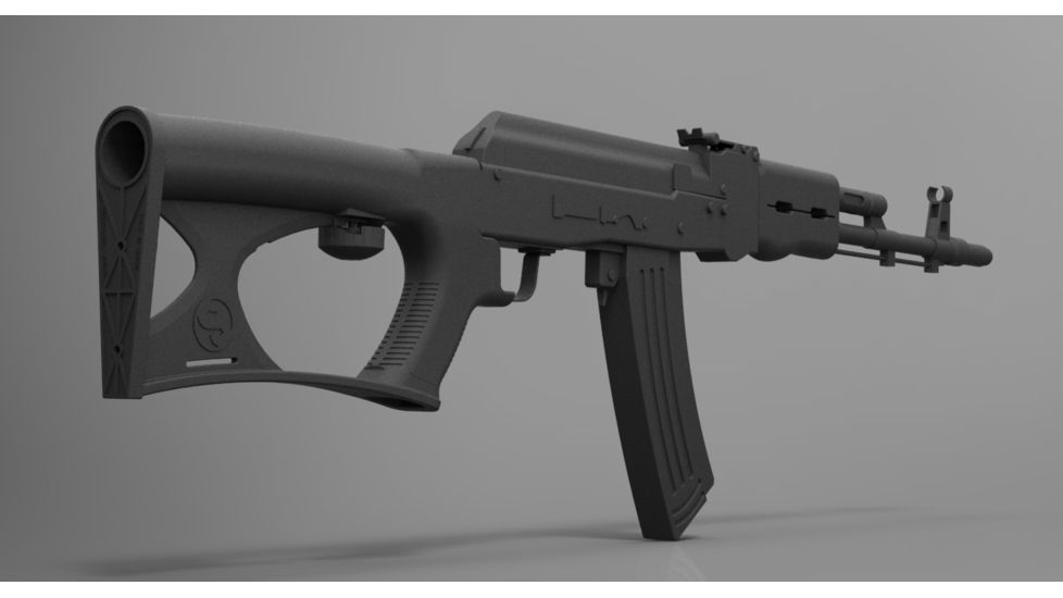 Slide Fire Solutions SSAI-MC XJC Rifle Stock,Black,Left Hand 10-0501-00