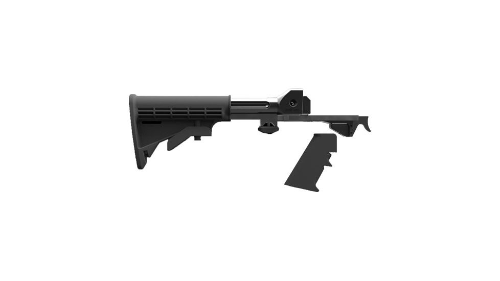 Slide Fire Solutions SSAK-47 Hybrid PAP Bump Fire Stock for AK-47s, Ambi, Black 10-1000-PAP