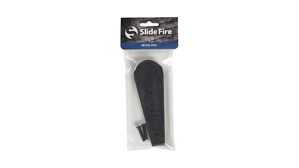 Slide Fire Solutions SSAR-15 SBS Recoil Pad, Black, SSAR-15 SBS RECOIL PAD