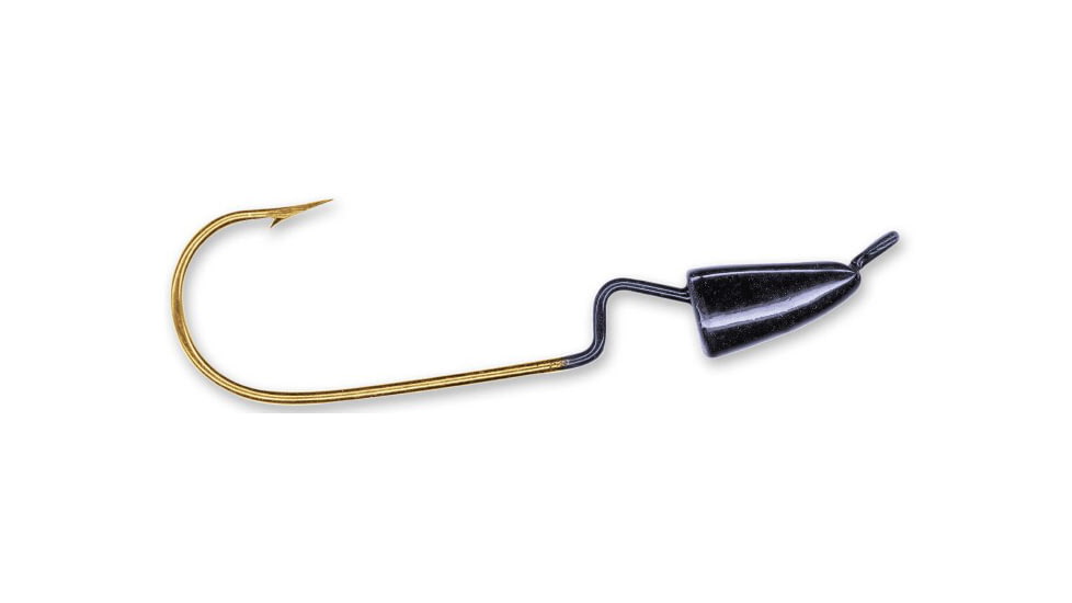 Slider Spider Classic Head, 2 1/8in, 1/4 oz, Black, 4/Pack, SPCH4