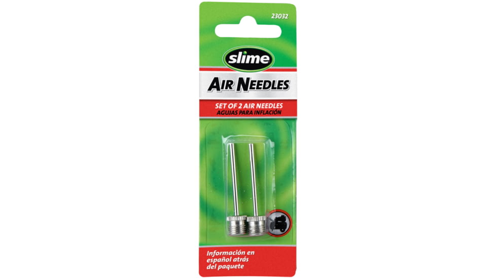 Slime Air Needles, 2 Pieces, Silver, 23032