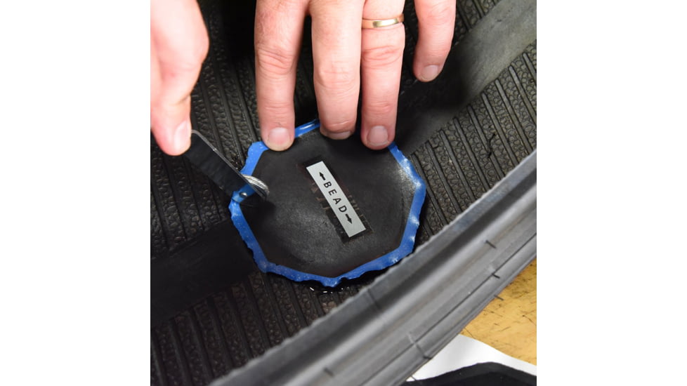 Slime Heavy-Duty Bias Ply Tire Patches, 4 in, Black, 1029-A