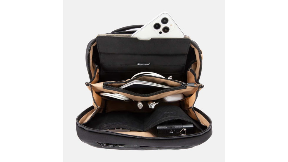 SLNT E3 Faraday Crossbody Organizer Bag, Black, 5L, SPB-EDC-03