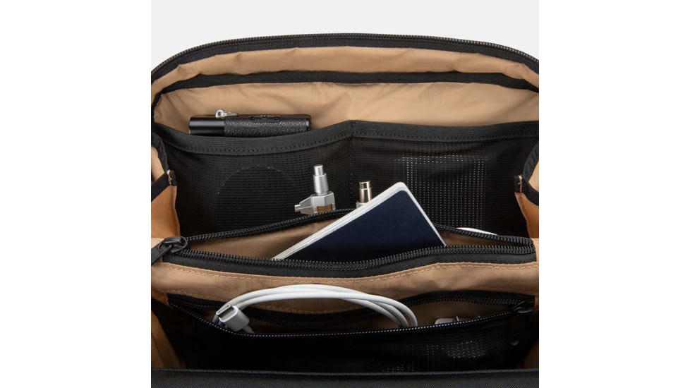 SLNT E3 Faraday Crossbody Organizer Bag, Black, 5L, SPB-EDC-03