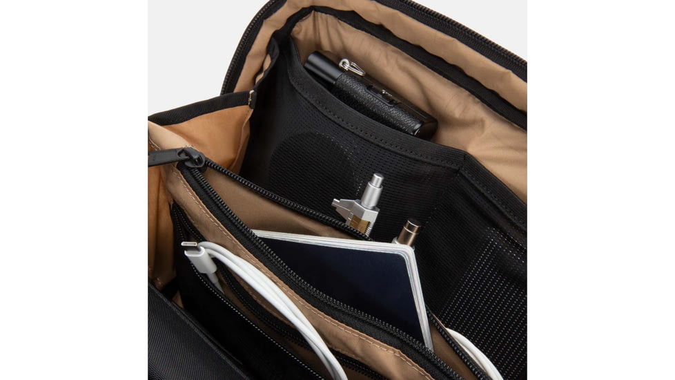 SLNT E3 Faraday Crossbody Organizer Bag, Black, 5L, SPB-EDC-03